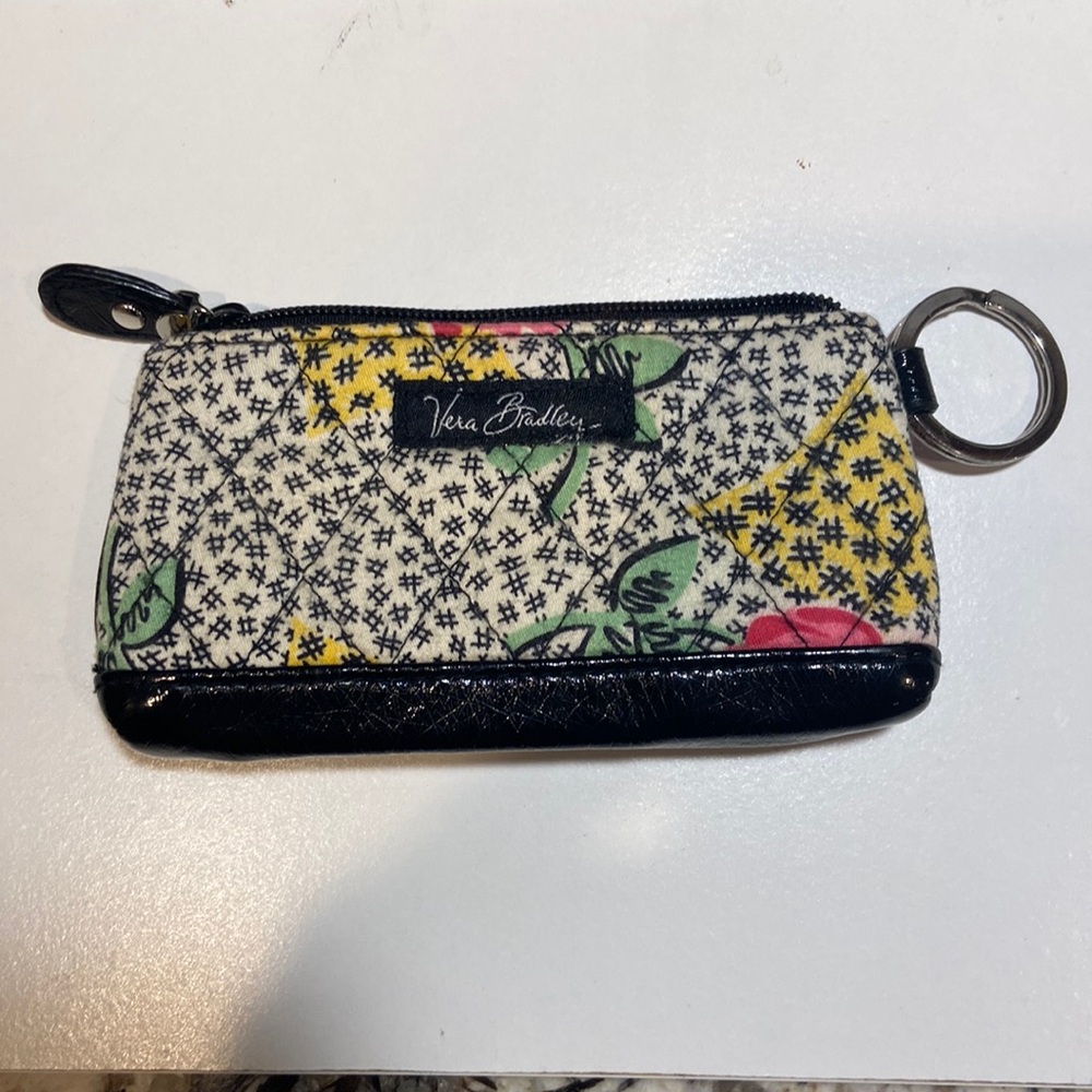 Vera Bradley Keychain Coin purse patchwork